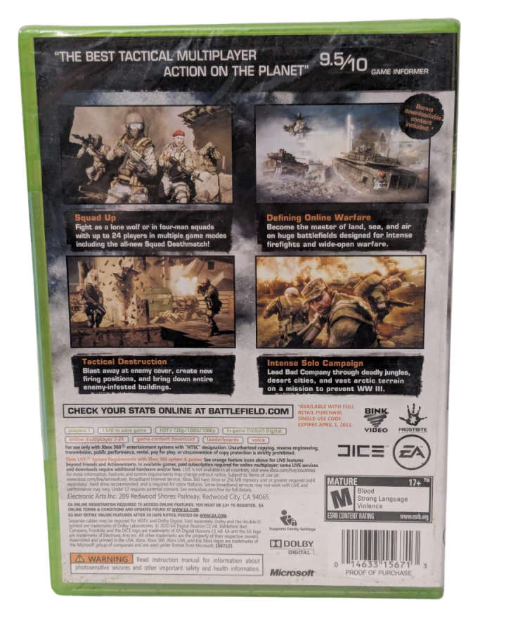 Battlefield: Bad Company 2 – Xbox 360 (X360)