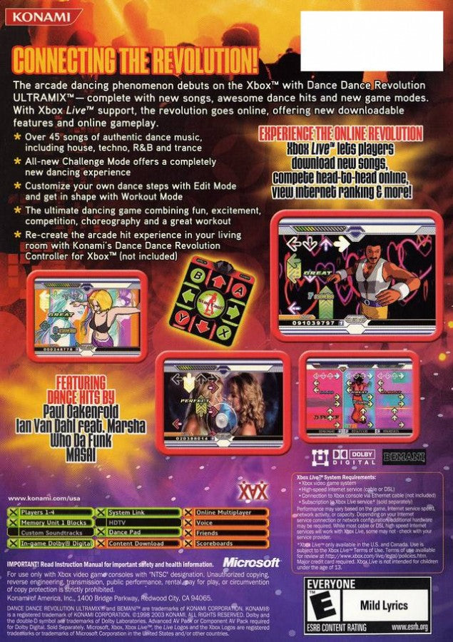 Dance Dance Revolution: Ultramix – Xbox (XBOX)