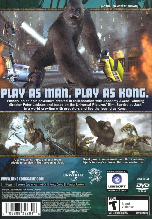 Peter Jackson's King Kong – PlayStation 2 (PS2)