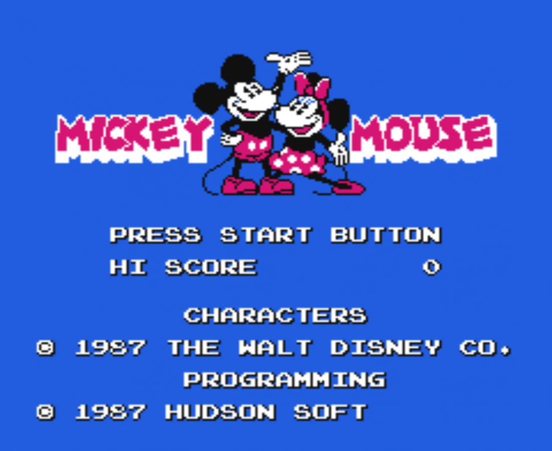 Mickey Mousecapade – Nintendo Entertainment System (NES)