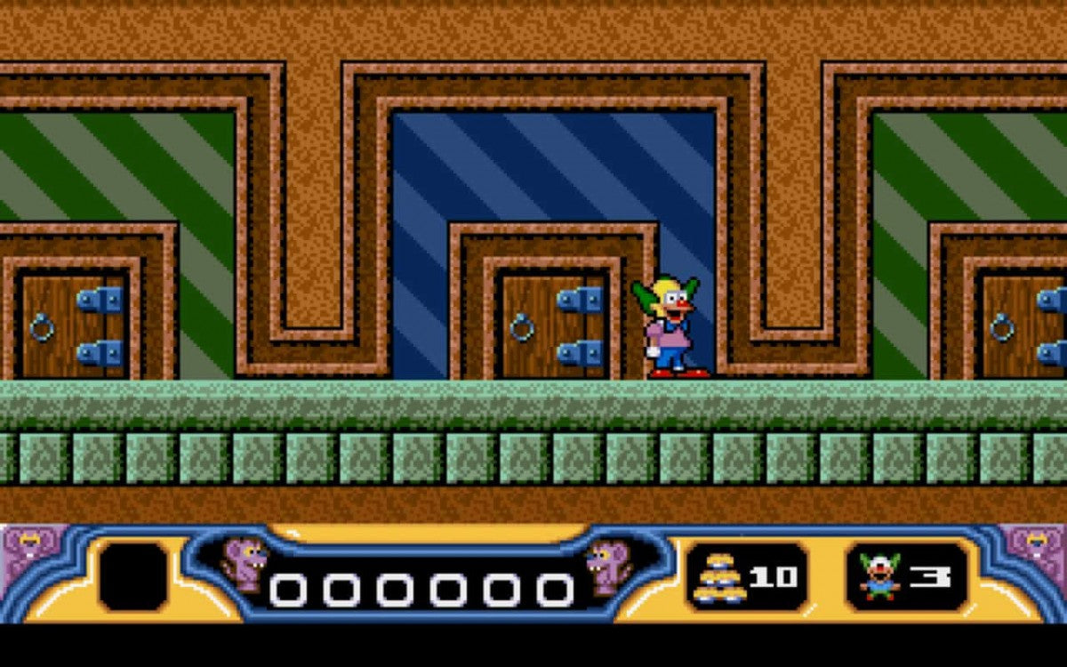 Krusty's Super Fun House — Super Nintendo Entertainment System (SNES)