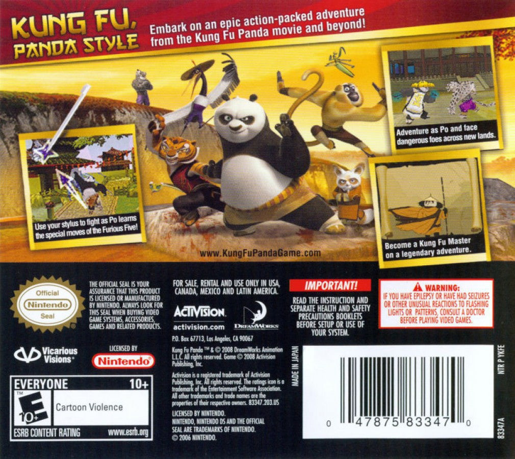 Kung Fu Panda – Nintendo DS (DS)