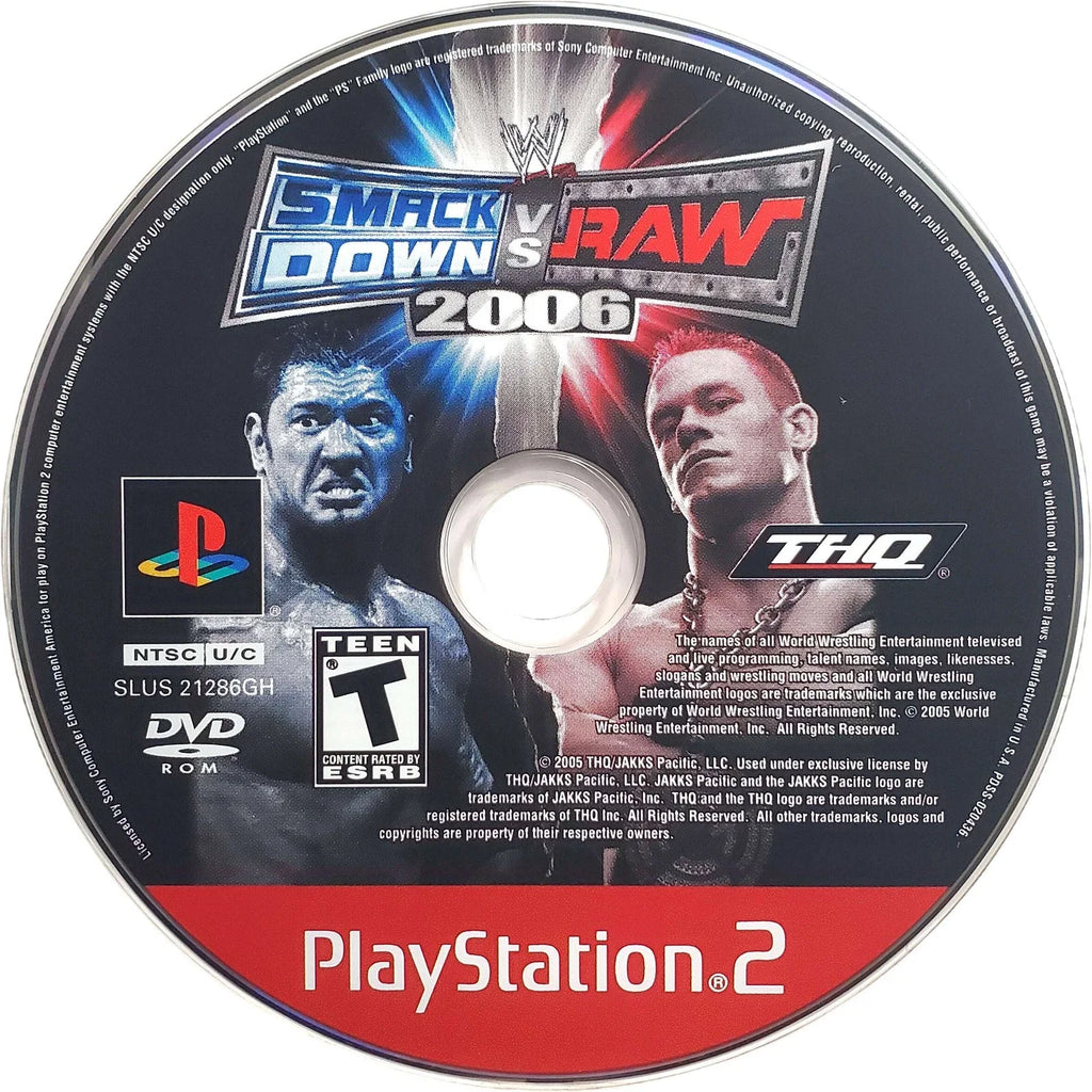 WWE SmackDown vs. Raw 2006 [Greatest Hits] – PlayStation 2 (PS2)