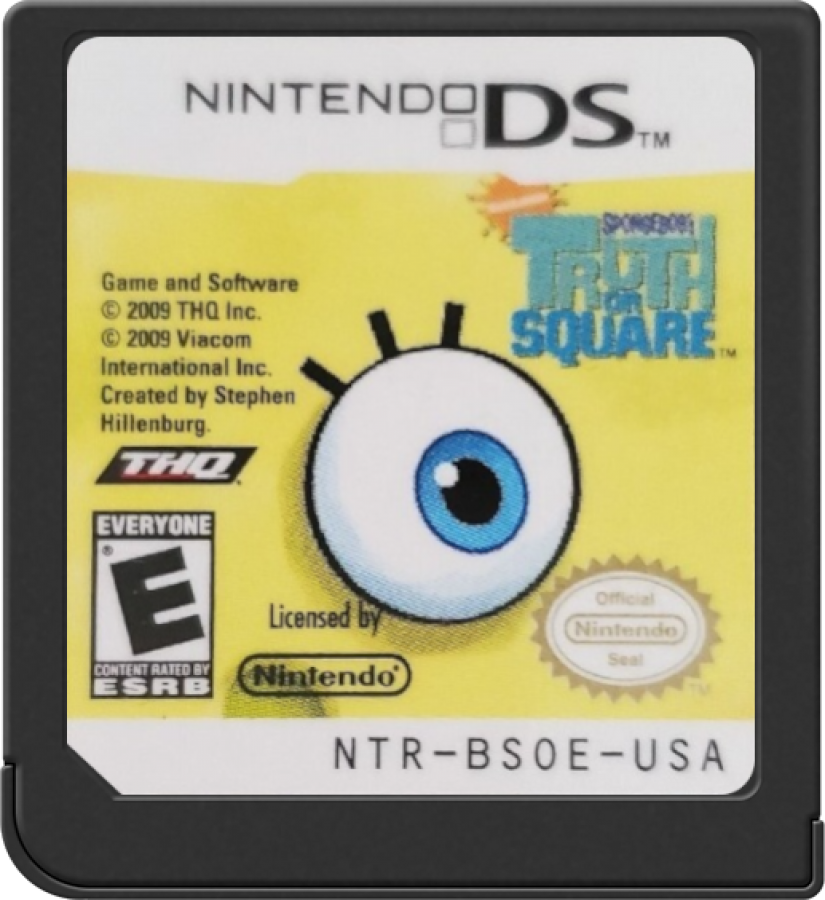 SpongeBob's Truth or Square — Nintendo DS (DS)