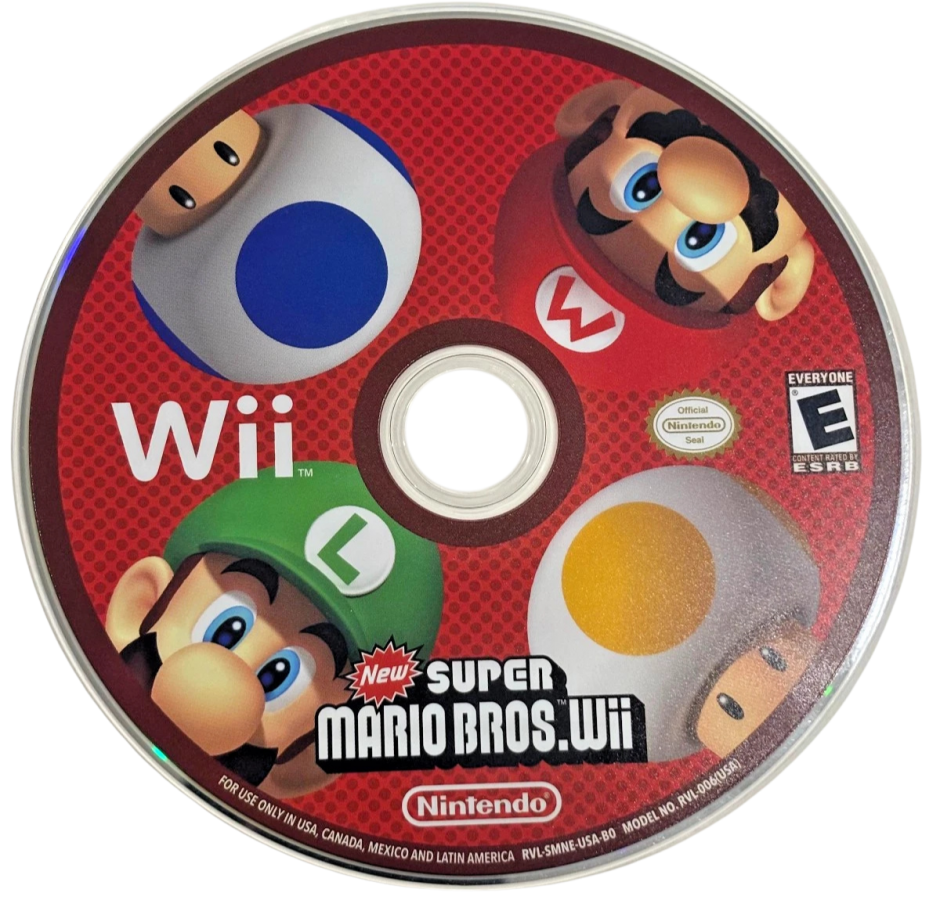 New Super Mario Bros [Not for Resale Sleeve] – Nintendo Wii (Wii)