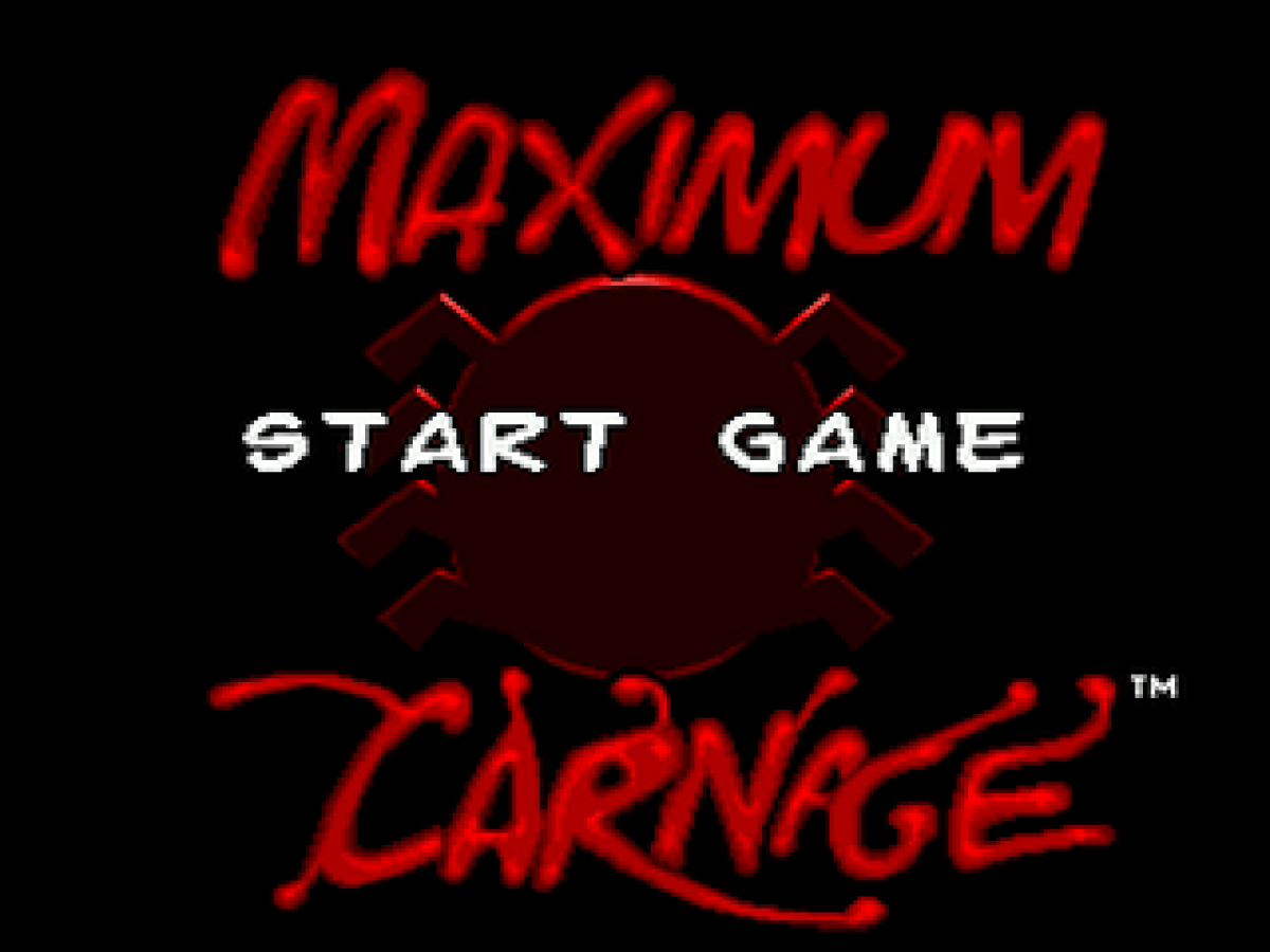 Spider-Man/Venom: Maximum Carnage [Red Cartridge] – Sega Genesis (GEN)