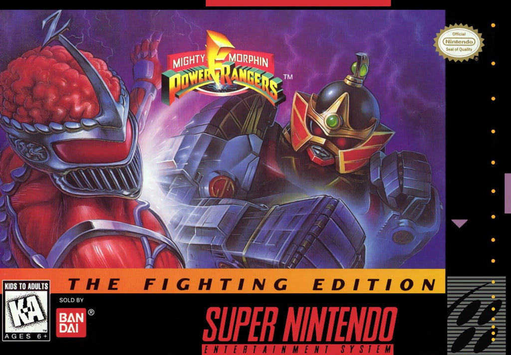 Power Rangers Fighting Edition – Super Nintendo Entertainment System (SNES)
