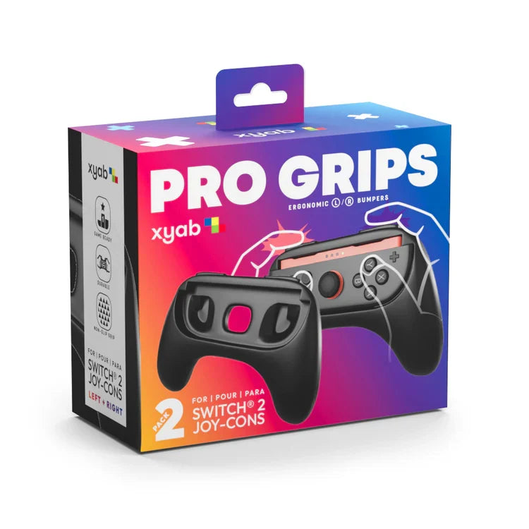 2 Pack Controller Grips for Nintendo Switch 2 – Nintendo Switch 2 Accessory (NS2)