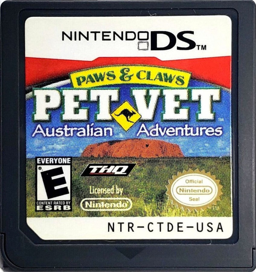 Paws & Claws: Pet Vet: Australian Adventures — Nintendo DS (DS)