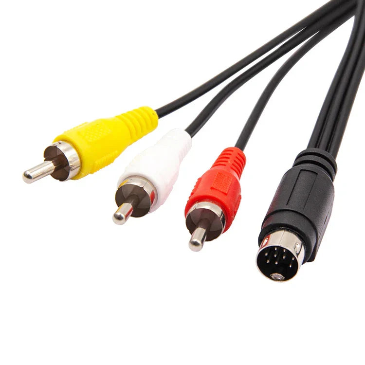 AV Composite Cable – Sega Saturn Accessory (SS)