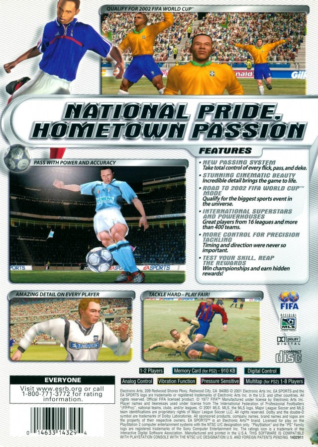 FIFA Soccer 2002 – PlayStation 2 (PS2)