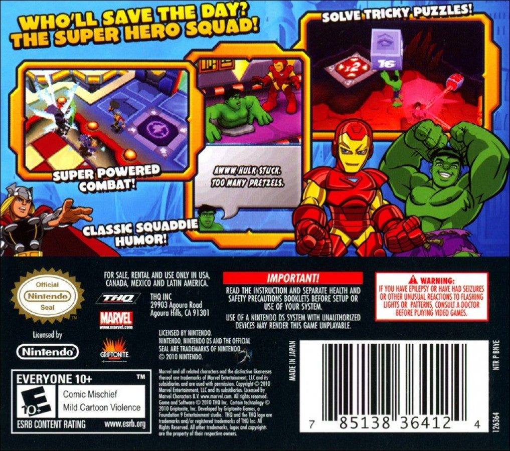 Marvel Super Hero Squad: The Infinity Gauntlet – Nintendo DS (DS)