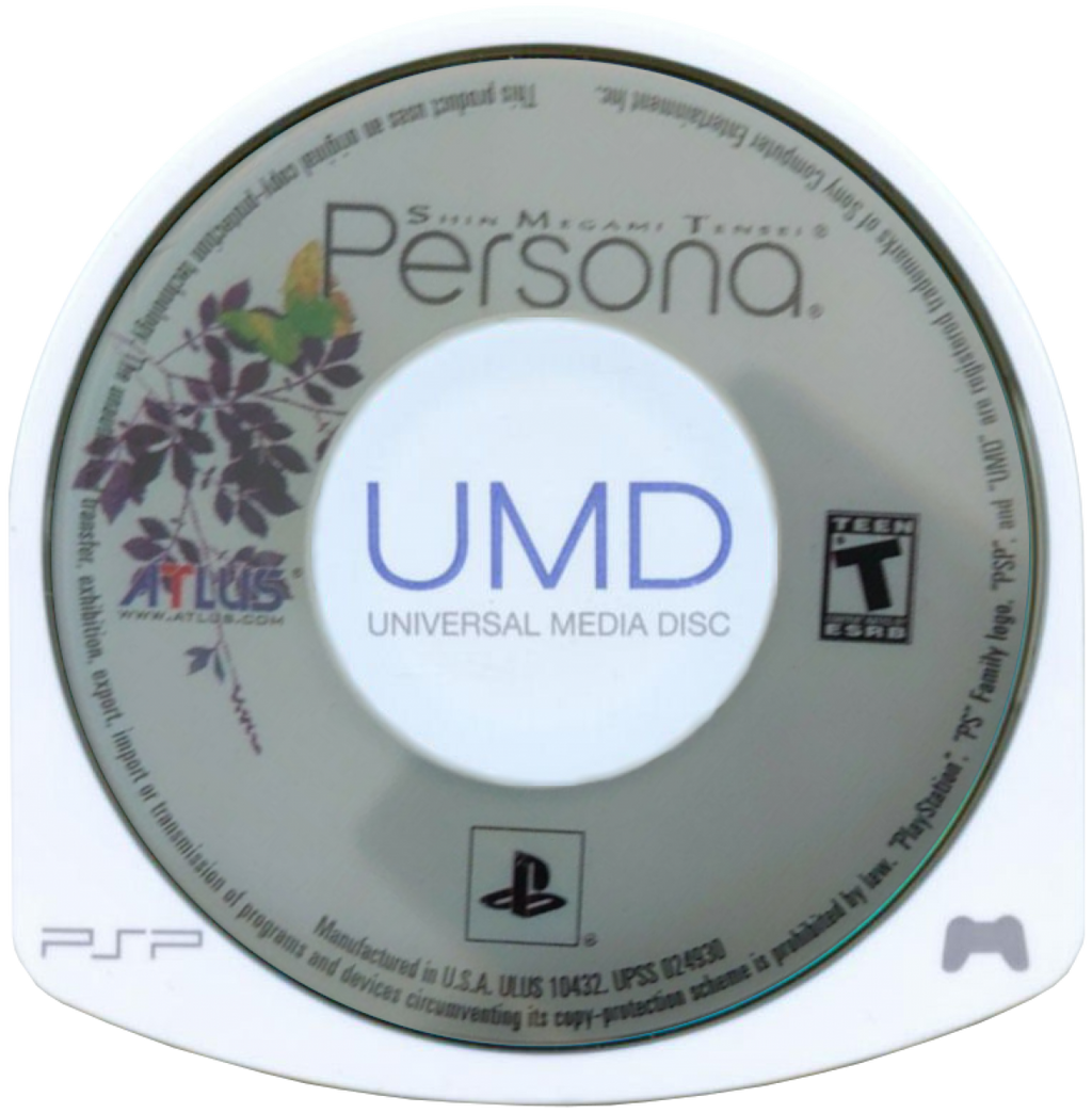 Shin Megami Tensei: Persona – PlayStation Portable (PSP)