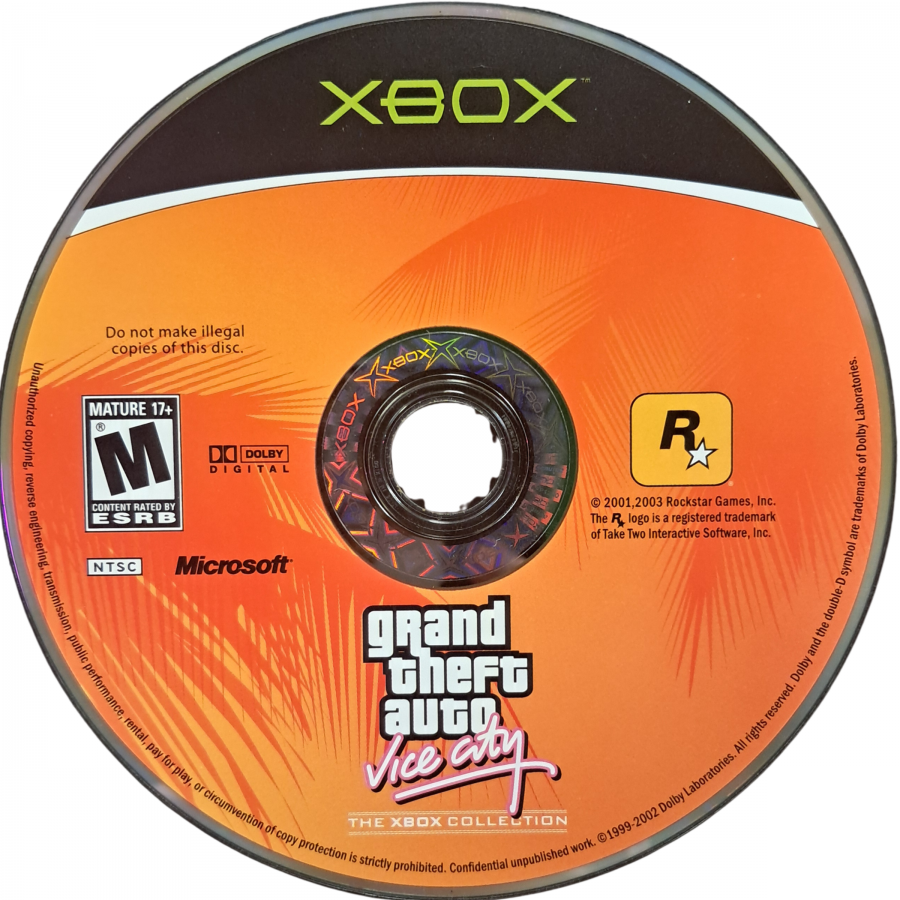 Grand Theft Auto: Rockstar Games Double Pack – Xbox (XBOX)