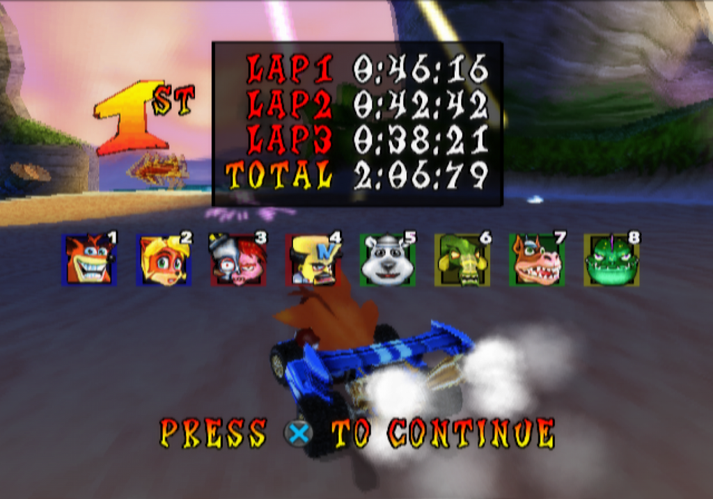 Crash Nitro Kart – PlayStation 2 (PS2)