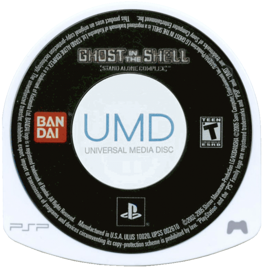 Ghost in the Shell: Stand Alone Complex  – PlayStation Portable (PSP)