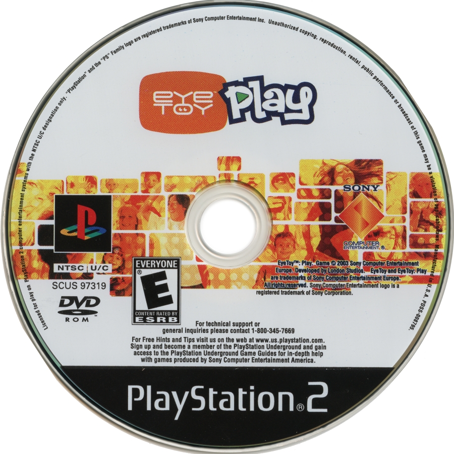 EyeToy: Play – PlayStation 2 (PS2)
