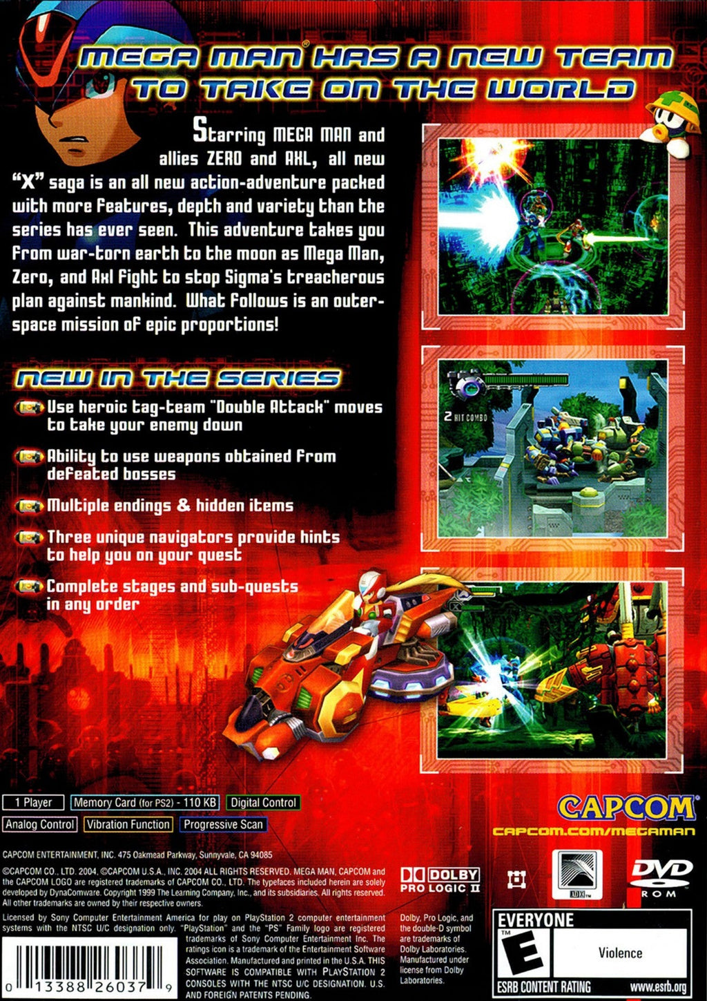Mega Man X8 – PlayStation 2 (PS2)