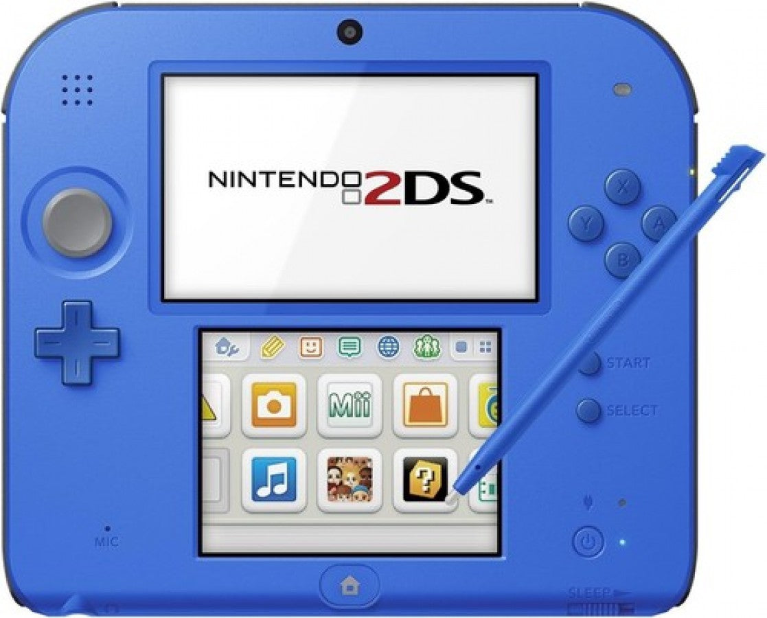 Nintendo 2DS Handheld Console (2DS) [Electric Blue] – Good Condition