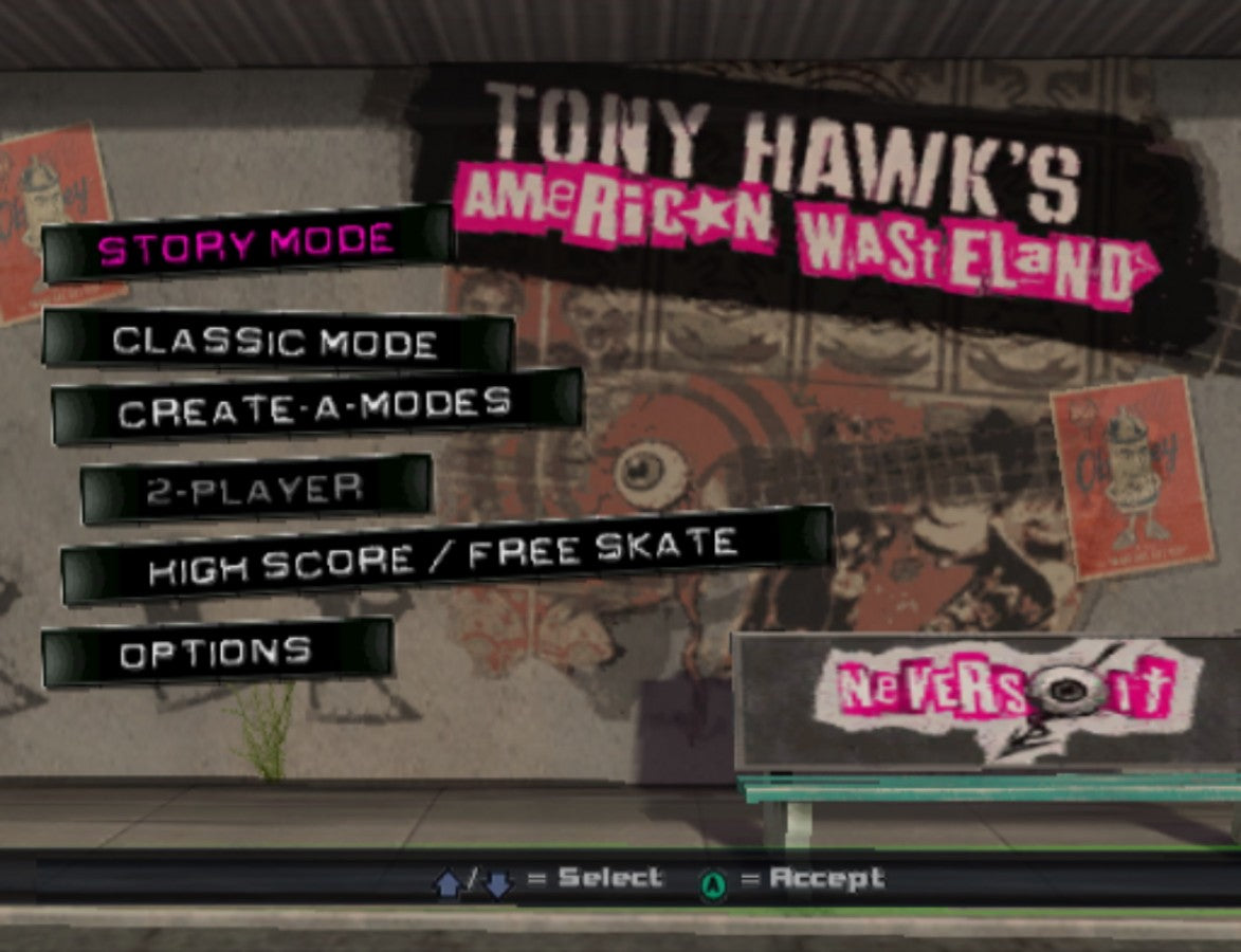 Tony Hawk's American Wasteland – GameCube (GC)