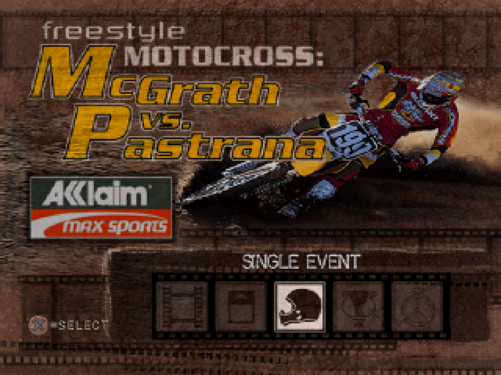 Freestyle Motorcross: McGrath vs. Pastrana – PlayStation 1 (PS1)