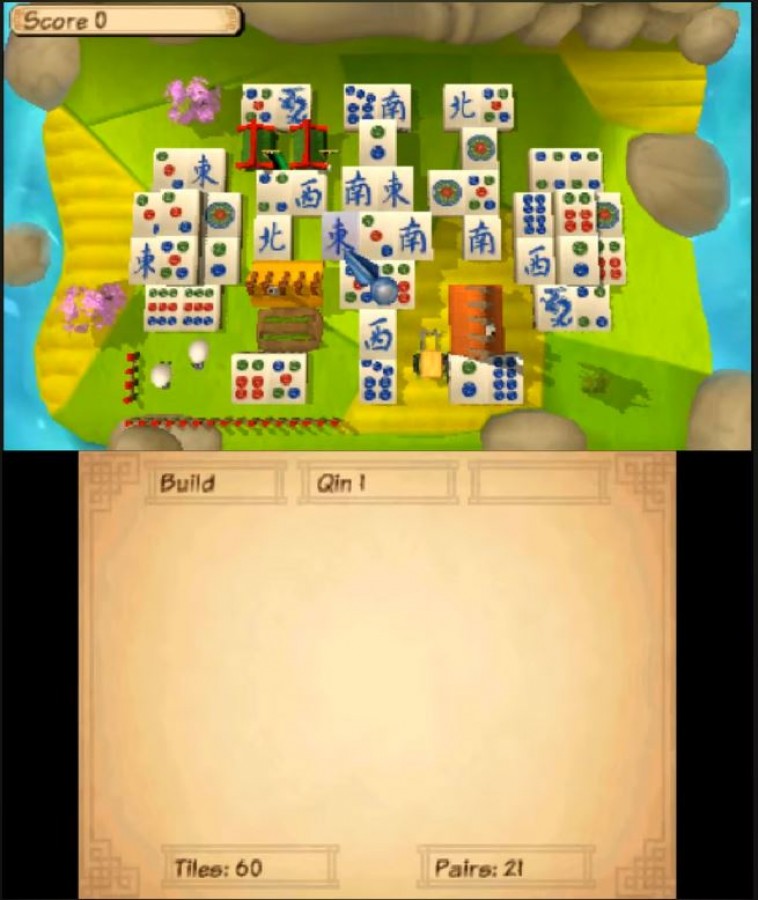 Mahjong 3D: Warriors of the Emperor – Nintendo 3DS (3DS)
