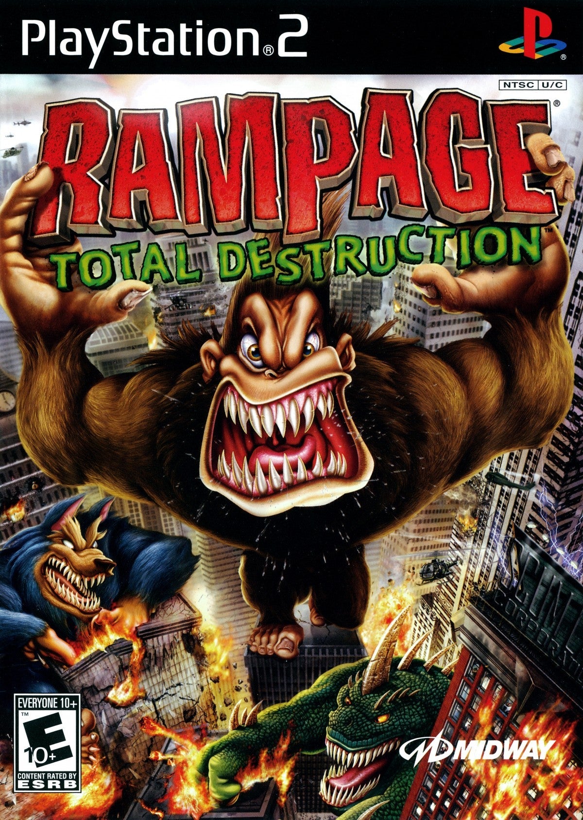 Rampage: Total Destruction – PlayStation 2 (PS2)