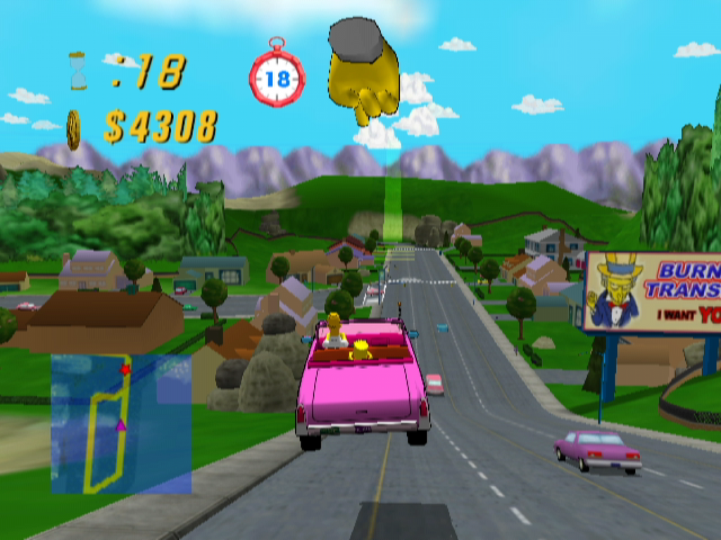 The Simpsons: Road Rage – GameCube (GC)