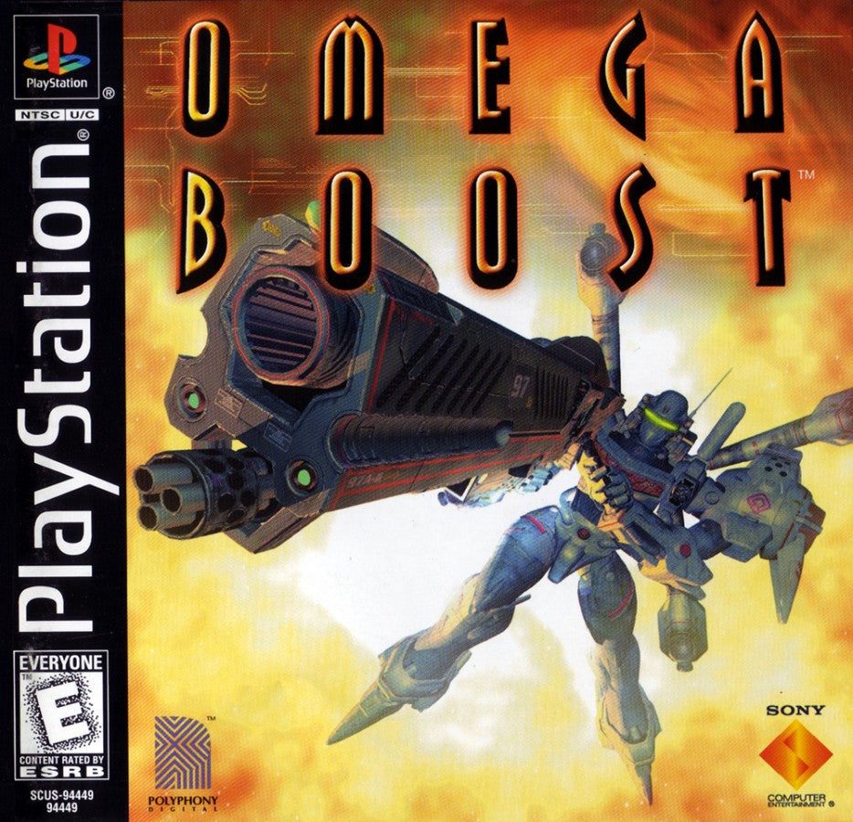 Omega Boost – PlayStation 1 (PS1)