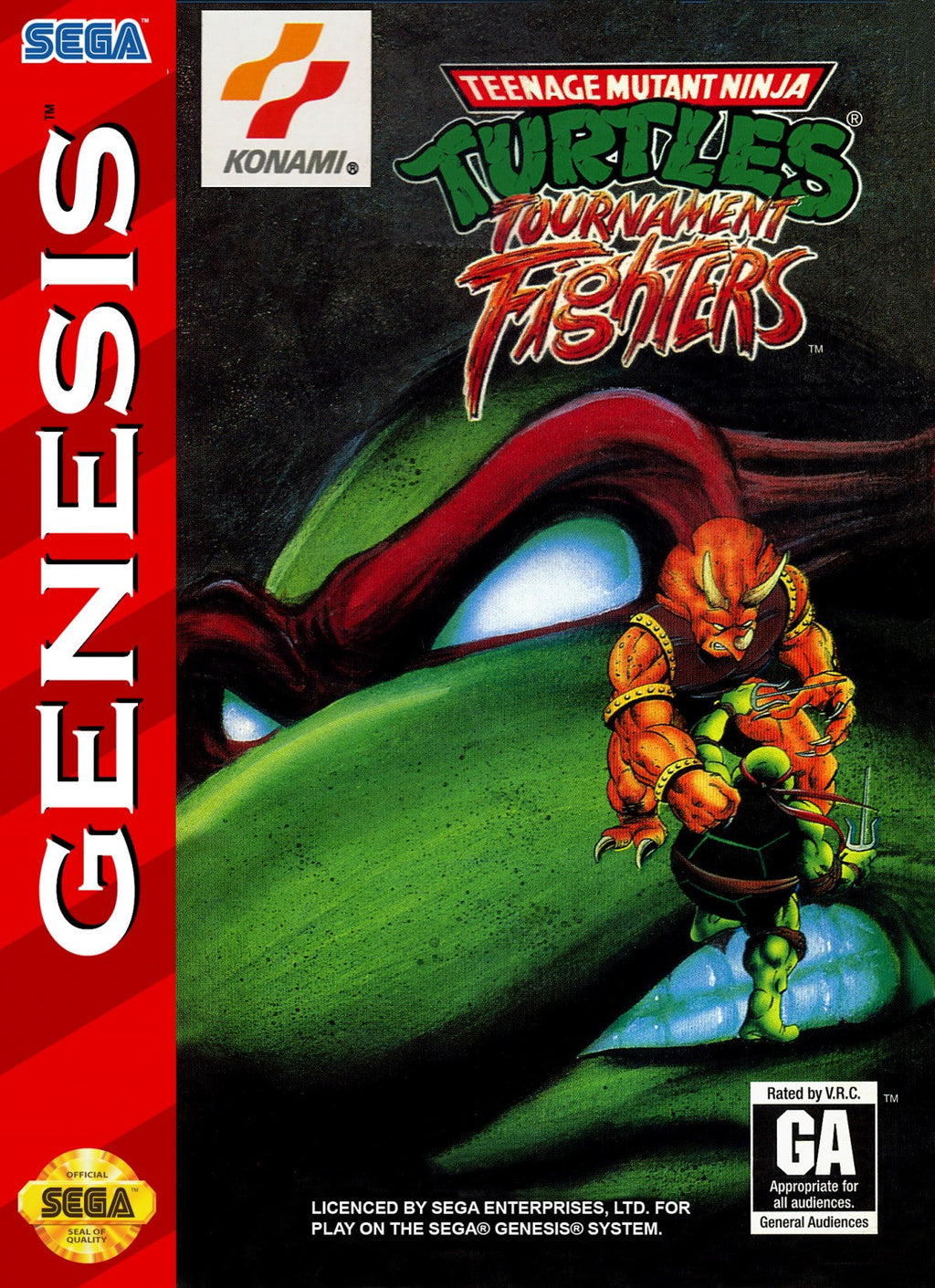 Teenage Mutant Ninja Turtles: Tournament Fighters – Sega Genesis (GEN)