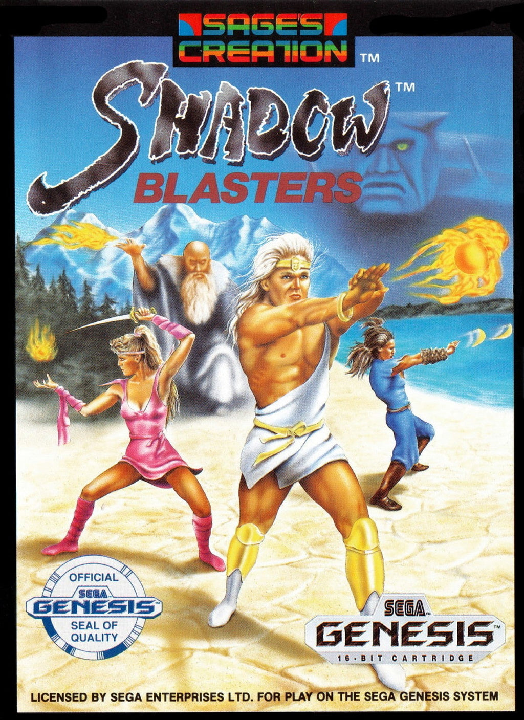 Shadow Blasters – Sega Genesis (GEN)