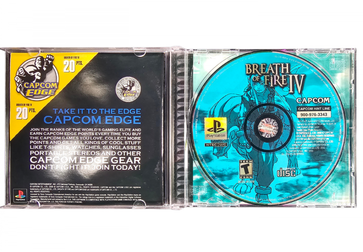 Breath of Fire IV (COMPLETE IN BOX) – PlayStation 1 (PS1)