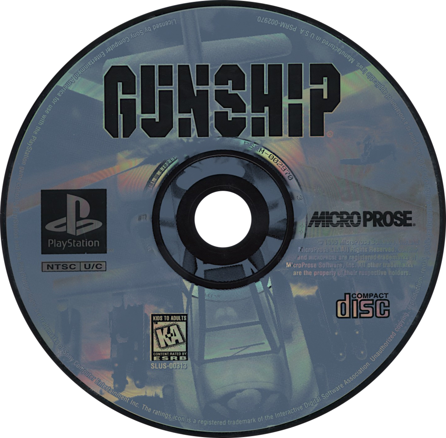 Gunship – PlayStation 1 (PS1)