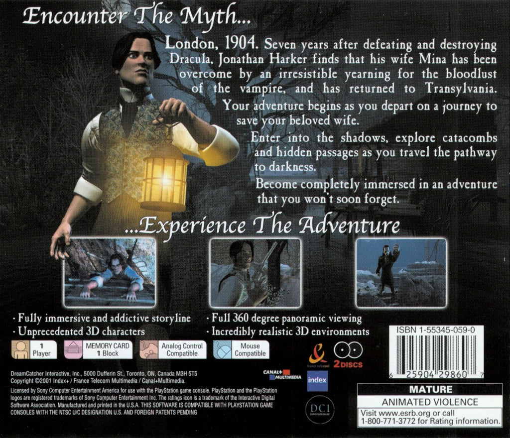 Dracula: The Resurrection – PlayStation 1 (PS1)