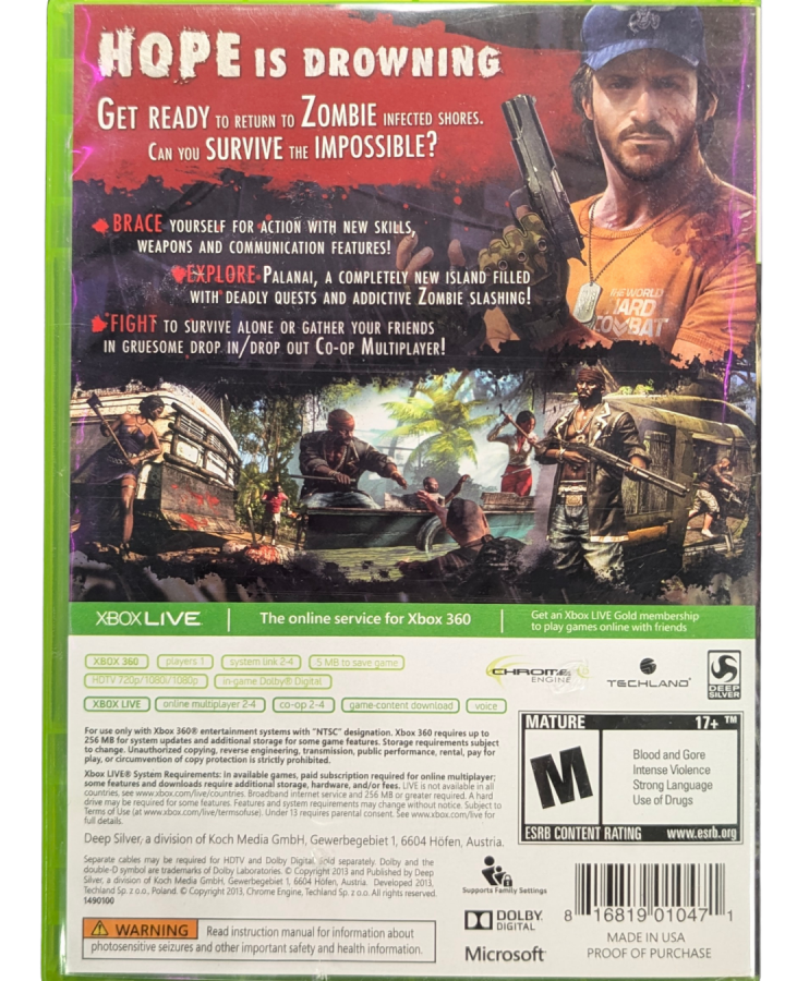 Dead Island: Riptide – Xbox 360 (X360)