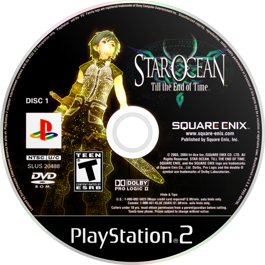 Star Ocean: Till the End of Time – PlayStation 2 (PS2)