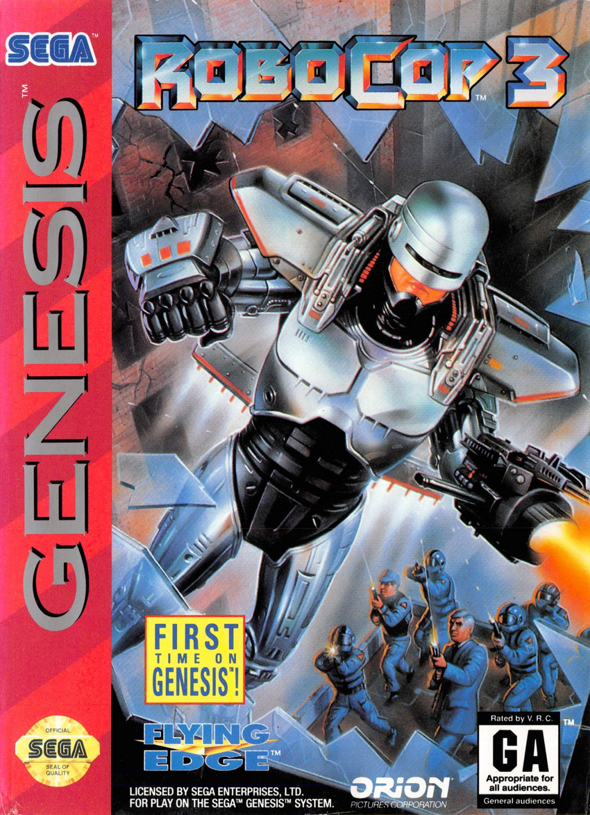 Robocop 3 – Sega Genesis (GEN)