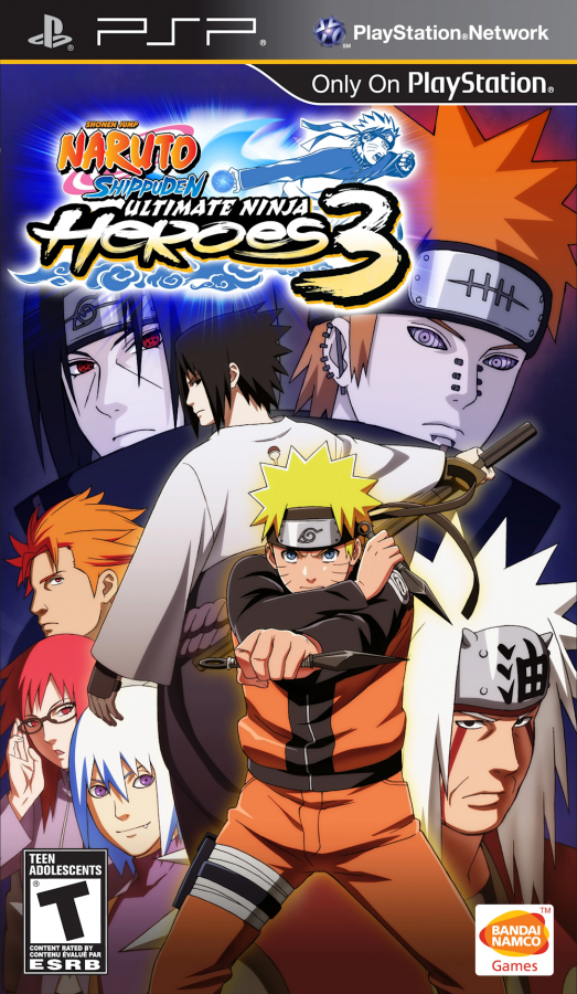 Naruto Shippuden: Ultimate Ninja Heroes 3 – PlayStation Portable (PSP)