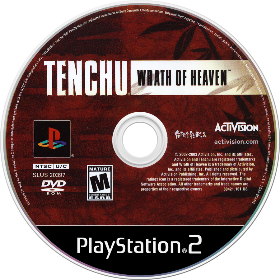Tenchu: Wrath of Heaven – PlayStation 2 (PS2)