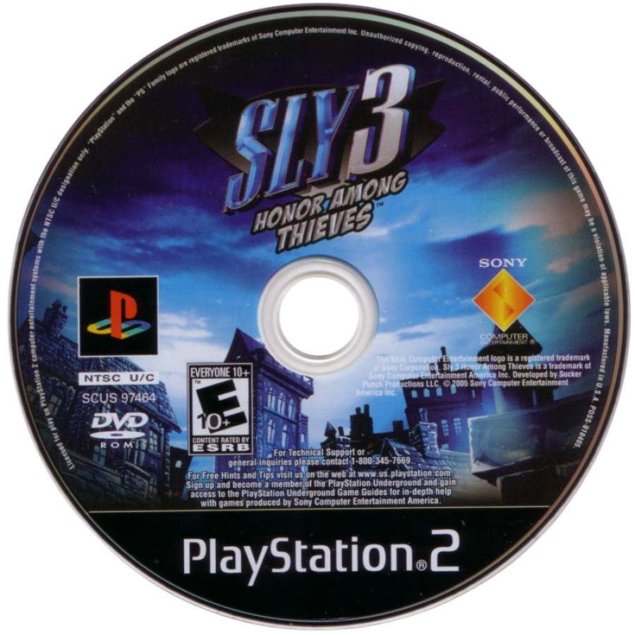 Sly 3: Honor Among Thieves – PlayStation 2 (PS2)