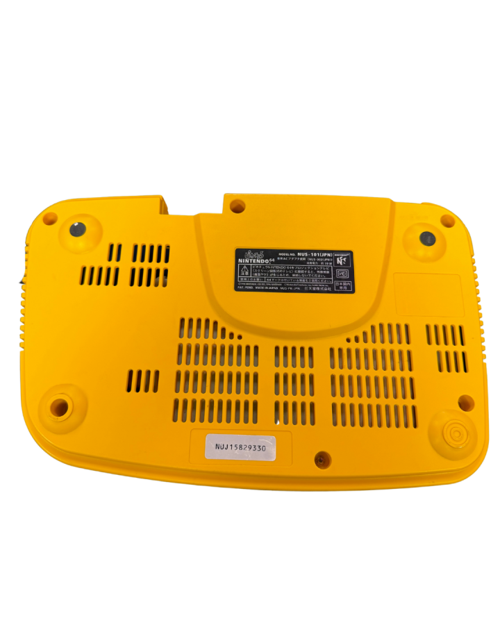 Nintendo 64 Pikachu Blue Console [JP Import][Region Free] — Nintendo 64 (N64)