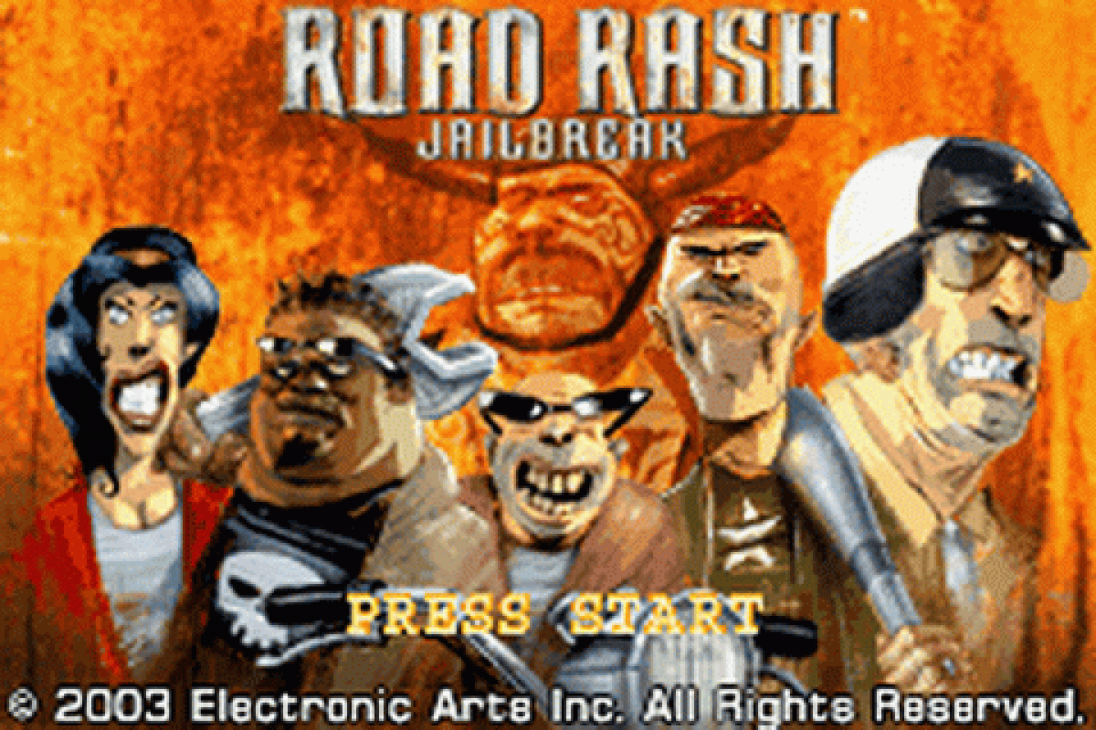 Road Rash: Jailbreak – Game Boy Advance (GBA)