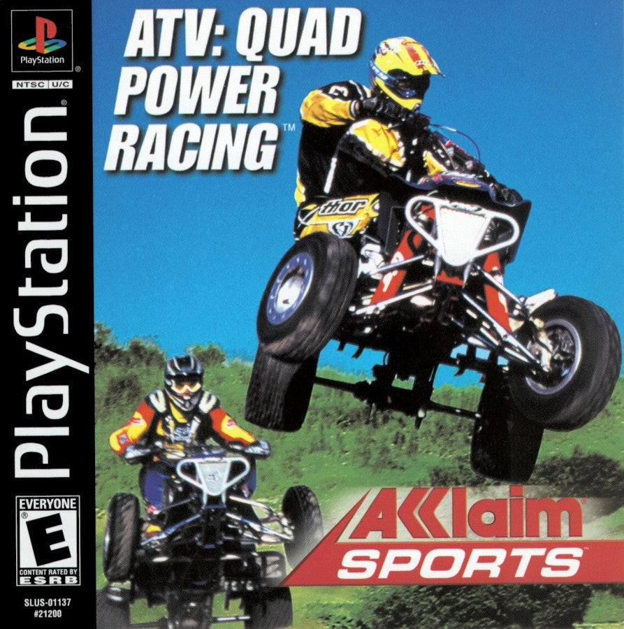 ATV Quad: Power Racing – PlayStation 1 (PS1)