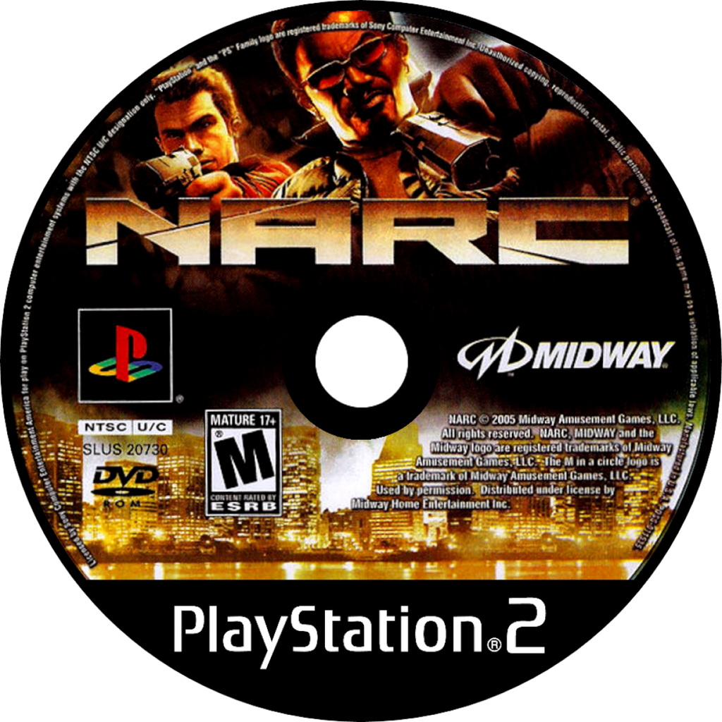NARC – PlayStation 2 (PS2)