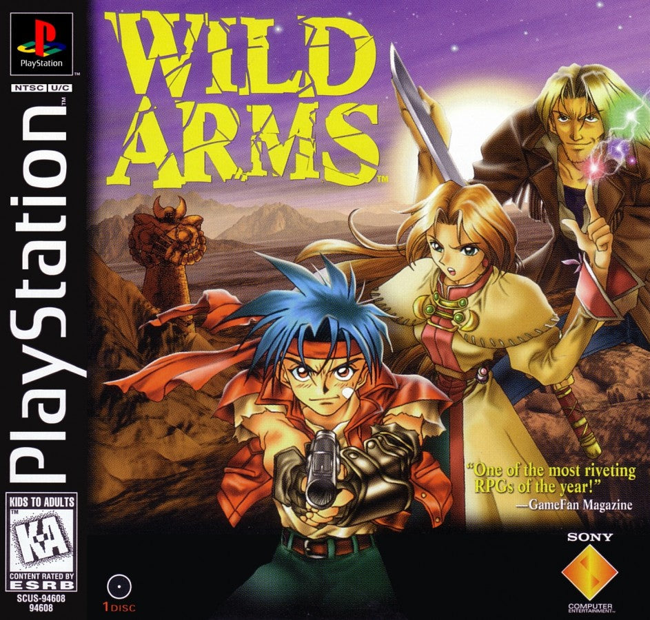Wild Arms – PlayStation 1 (PS1)