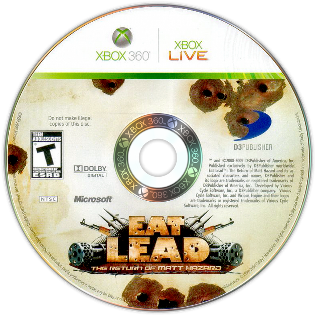 Eat Lead: The Return of Matt Hazard – Xbox 360 (X360)