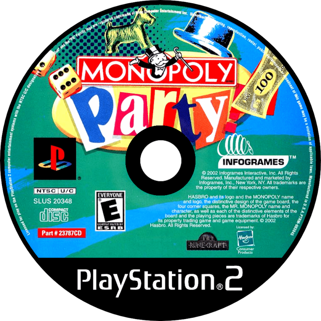 Monopoly Party – PlayStation 2 (PS2)