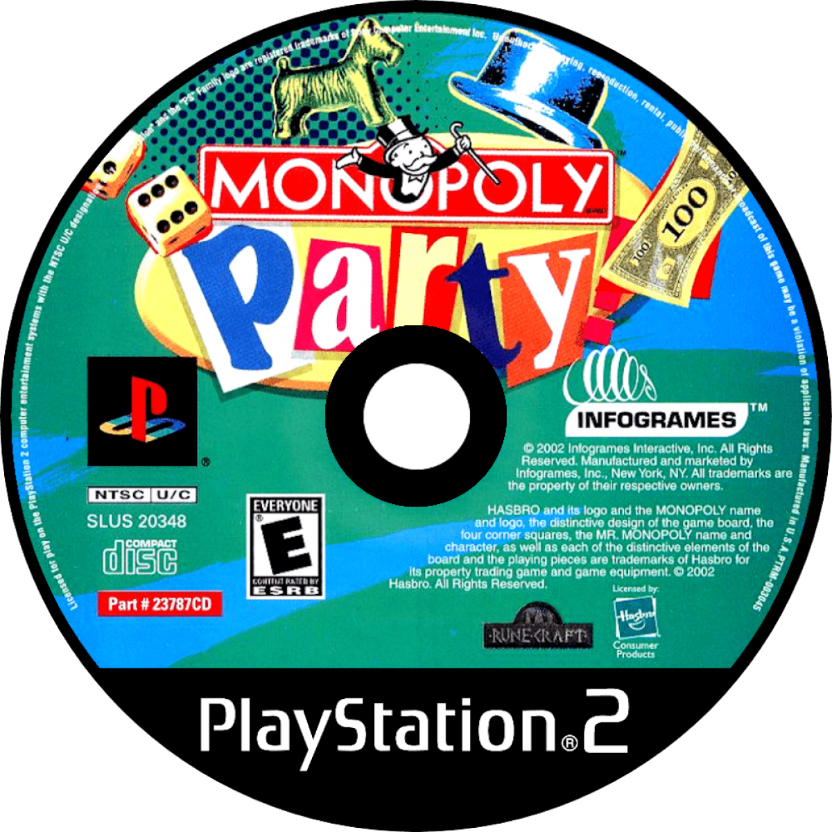 Monopoly Party – PlayStation 2 (PS2)