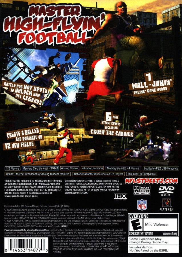 NFL Street 2 – PlayStation 2 (PS2)