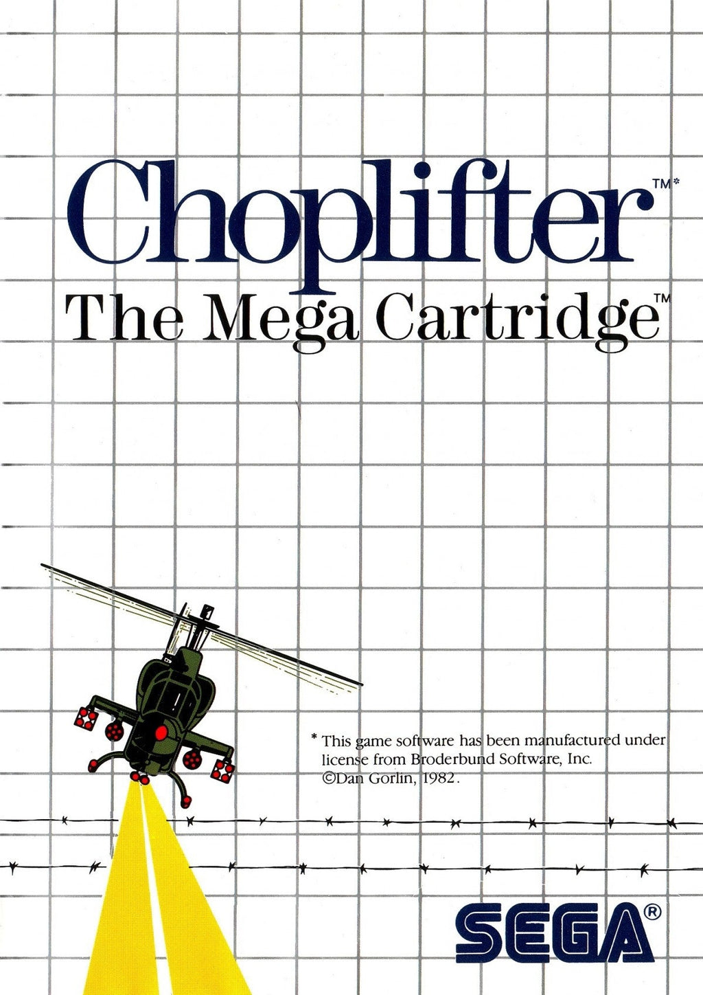 Choplifter – Sega Master System (SMS)